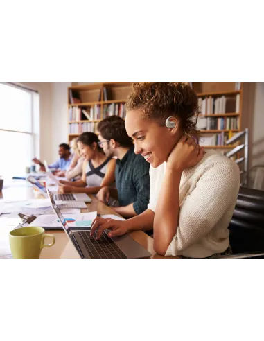 JVC HA-NP35T Auriculares True Wireless Stereo (TWS) Dentro de oído Llamadas Música Bluetooth Blanco