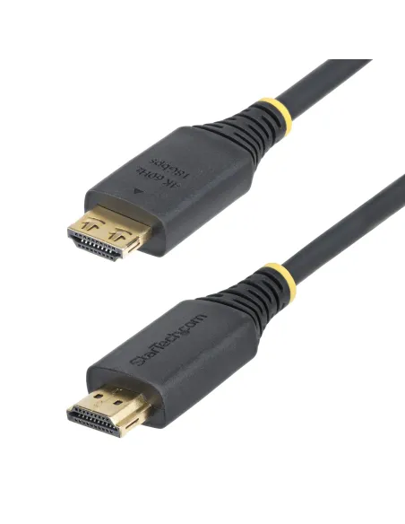 StarTech.com Cable HDMI de Alta Velocidad de 30cm - Conectores de Agarre - 4K60Hz 1440p 144Hz - HDR10 HDCP 2.2 ARC - UHD -