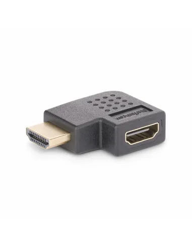 StarTech.com Adaptador HDMI 2.0 Acodado a la Derecha - Macho a Hembra - Adaptador HDMI en Ángulo Recto - Ahorrador de Puertos