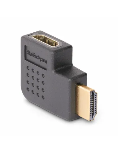 StarTech.com Adaptador HDMI 2.0 Acodado a la Derecha - Macho a Hembra - Adaptador HDMI en Ángulo Recto - Ahorrador de Puertos