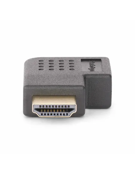 StarTech.com Adaptador HDMI 2.0 Acodado a la Derecha - Macho a Hembra - Adaptador HDMI en Ángulo Recto - Ahorrador de Puertos