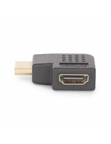 StarTech.com Adaptador HDMI 2.0 Acodado a la Derecha - Macho a Hembra - Adaptador HDMI en Ángulo Recto - Ahorrador de Puertos