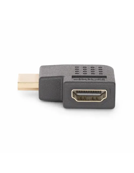 StarTech.com Adaptador HDMI 2.0 Acodado a la Derecha - Macho a Hembra - Adaptador HDMI en Ángulo Recto - Ahorrador de Puertos