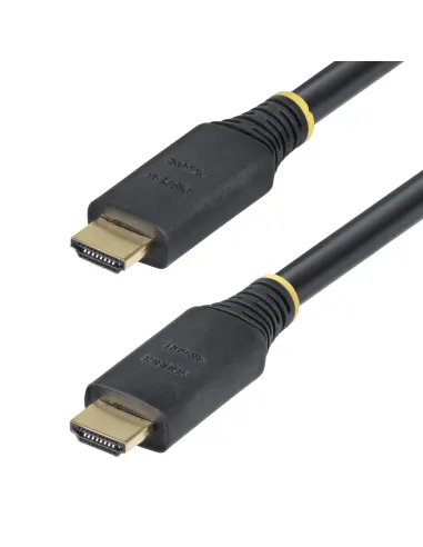 StarTech.com Cable HDMI Activo de Alta Velocidad de 10m - 4K 60Hz 1440p 144Hz - HDR10 HDCP 2.2 ARC - 18Gbps - Cable UHD - Cable