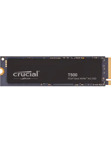 Disco duro interno solido ssd crucial t500 500gb pcie nvme 4.0 x4