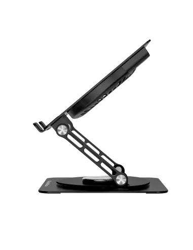 CoolBox BASE REFRIGERADORA COOLAIR 1VRGB ALUMINIO PORTATIL HASTA 17.3" NEGRA