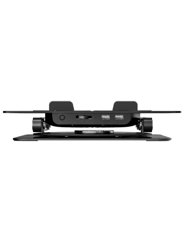 CoolBox BASE REFRIGERADORA COOLAIR 1VRGB ALUMINIO PORTATIL HASTA 17.3" NEGRA
