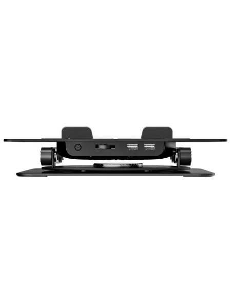 CoolBox BASE REFRIGERADORA COOLAIR 1VRGB ALUMINIO PORTATIL HASTA 17.3" NEGRA