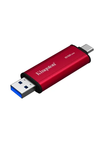 Kingston Technology 512GB Dual USB-A C Portable SSD, Up to 1050MB s USB 3.2 Gen 2