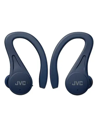 JVC HA-EC25T Auriculares True Wireless Stereo (TWS) gancho de oreja Deportes Bluetooth Azul