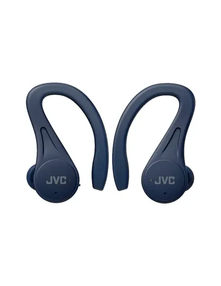 JVC HA-EC25T Auriculares True Wireless Stereo (TWS) gancho de oreja Deportes Bluetooth Azul