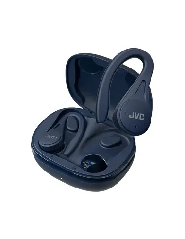 JVC HA-EC25T Auriculares True Wireless Stereo (TWS) gancho de oreja Deportes Bluetooth Azul