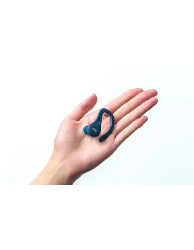 JVC HA-EC25T Auriculares True Wireless Stereo (TWS) gancho de oreja Deportes Bluetooth Azul