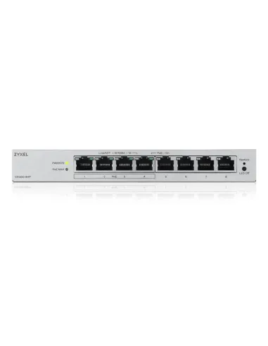 Zyxel GS1200-8HPV3 Gestionado L2 Gigabit Ethernet (10 100 1000) Energía sobre Ethernet (PoE) Escritorio Gris