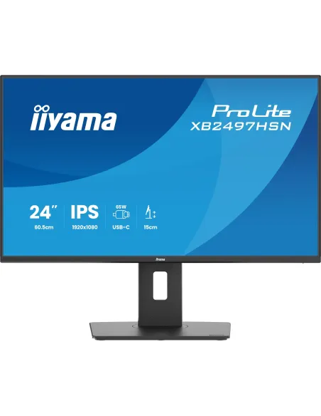 iiyama ProLite XB2497HSN-B1 pantalla para PC 60,5 cm (23.8") 1920 x 1080 Pixeles Full HD LED Negro