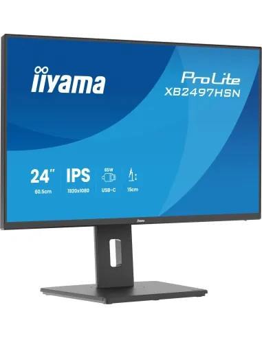 iiyama ProLite XB2497HSN-B1 pantalla para PC 60,5 cm (23.8") 1920 x 1080 Pixeles Full HD LED Negro