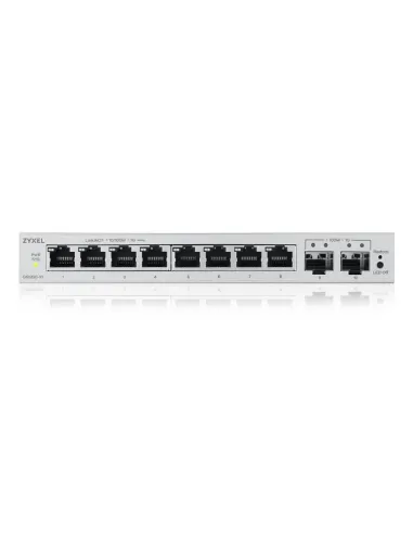 Zyxel GS1200-10v3 Gestionado L2 Gigabit Ethernet (10 100 1000) Escritorio Gris
