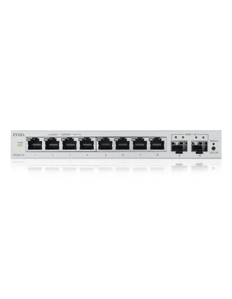 Zyxel GS1200-10v3 Gestionado L2 Gigabit Ethernet (10 100 1000) Escritorio Gris