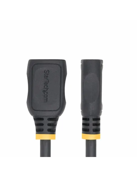 StarTech.com Cable HDMI 2.0 de Extensión Alargador de 18in (0,5m) - Cable HDMI de Alta Velocidad Ahorrador de Puertos - 4K 60Hz