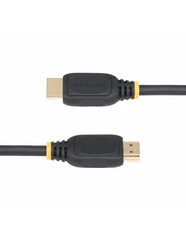 StarTech.com Cable HDMI 2.0 de Extensión Alargador de 18in (0,5m) - Cable HDMI de Alta Velocidad Ahorrador de Puertos - 4K 60Hz