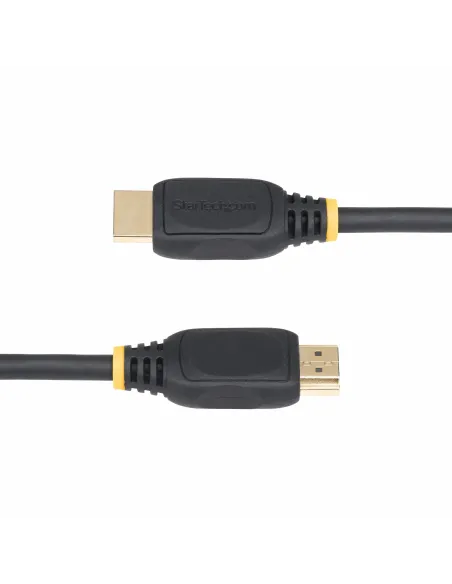 StarTech.com Cable HDMI 2.0 de Extensión Alargador de 18in (0,5m) - Cable HDMI de Alta Velocidad Ahorrador de Puertos - 4K 60Hz