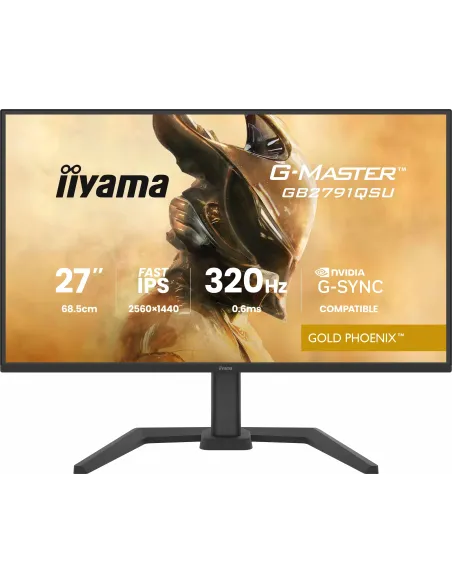 iiyama G-MASTER GB2791QSU-B1 pantalla para PC 68,6 cm (27") 2560 x 1440 Pixeles Wide Quad HD Negro