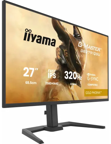 iiyama G-MASTER GB2791QSU-B1 pantalla para PC 68,6 cm (27") 2560 x 1440 Pixeles Wide Quad HD Negro