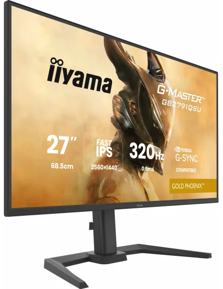 iiyama G-MASTER GB2791QSU-B1 pantalla para PC 68,6 cm (27") 2560 x 1440 Pixeles Wide Quad HD Negro