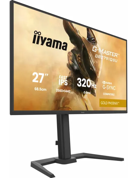 iiyama G-MASTER GB2791QSU-B1 pantalla para PC 68,6 cm (27") 2560 x 1440 Pixeles Wide Quad HD Negro