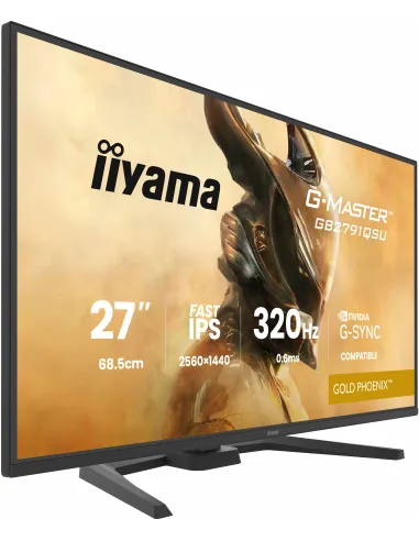 iiyama G-MASTER GB2791QSU-B1 pantalla para PC 68,6 cm (27") 2560 x 1440 Pixeles Wide Quad HD Negro