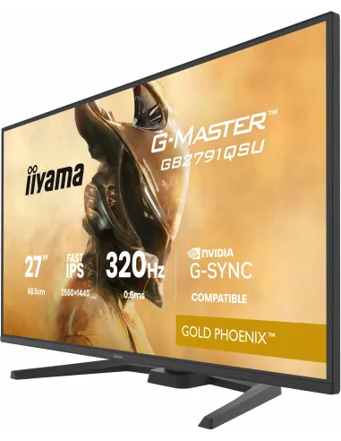 iiyama G-MASTER GB2791QSU-B1 pantalla para PC 68,6 cm (27") 2560 x 1440 Pixeles Wide Quad HD Negro