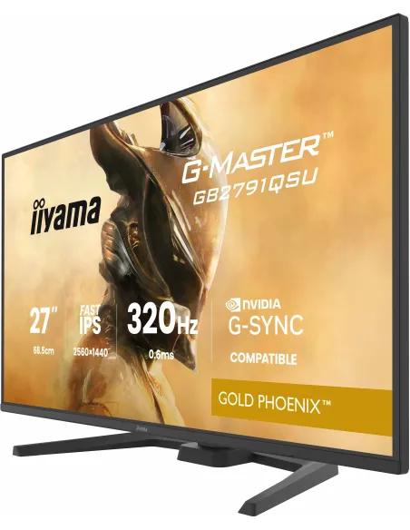 iiyama G-MASTER GB2791QSU-B1 pantalla para PC 68,6 cm (27") 2560 x 1440 Pixeles Wide Quad HD Negro