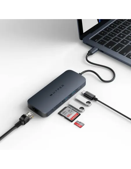 Targus HD4004GL base para portátil y replicador de puertos USB Tipo C Azul