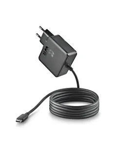 NGS GAN 65W-C Universal Negro Corriente alterna Interior