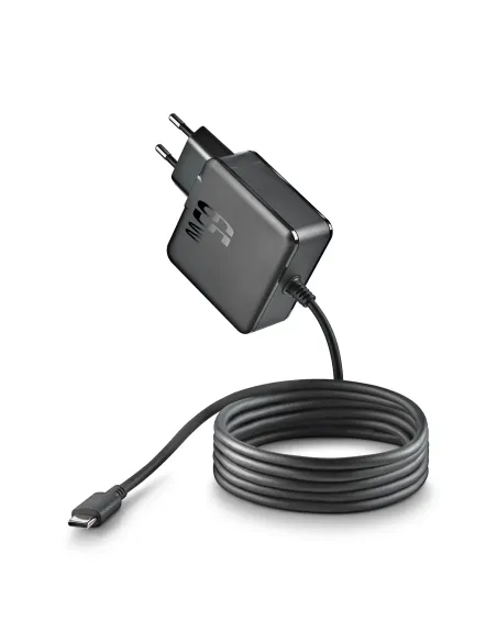 NGS GAN 65W-C Universal Negro Corriente alterna Interior
