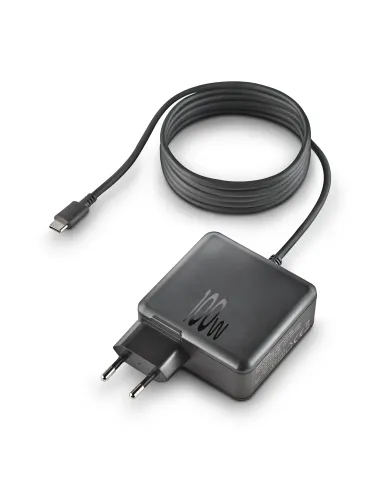 NGS GAN 65W-C Universal Negro Corriente alterna Interior