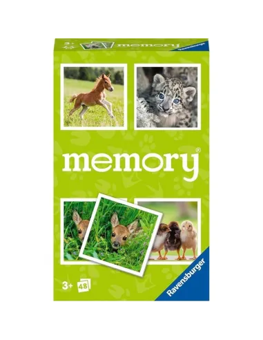 Juego de mesa ravensburger memory animal baby bag