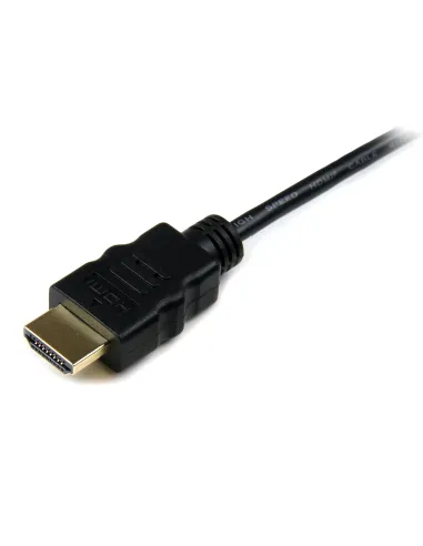 StarTech.com Cable de 1m Micro HDMI a HDMI con Ethernet - Vídeo de 4K a 30Hz - Cable Adaptador Conversor Micro HDMI Tipo D de