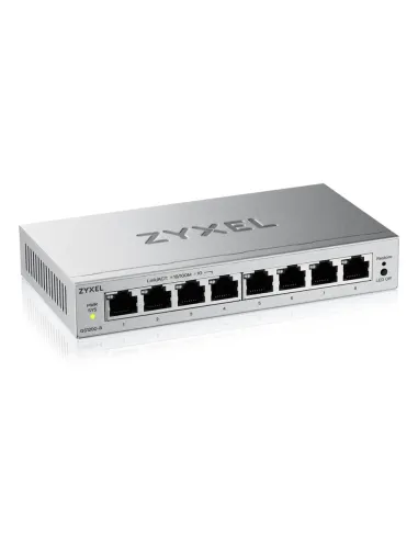 Zyxel GS1200-8V3 Gestionado L2 Gigabit Ethernet (10 100 1000) Escritorio Gris
