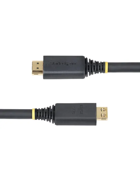 StarTech.com Cable HDMI de Alta Velocidad Activo de 10m - Conectores de Agarre - UHD 4K60Hz 1440p 144Hz - 18Gbps - HDR10 HDCP