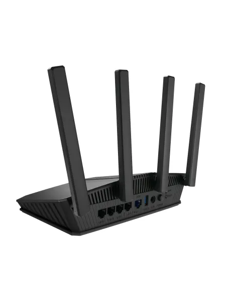 ASUS RT-BE58U V2 router inalámbrico 2.5 Gigabit Ethernet Doble banda (2,4 GHz   5 GHz) Negro
