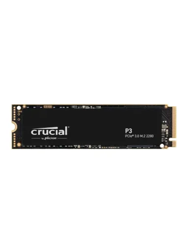 Disco duro interno solido ssd crucial p3 4tb m.2 nmve pcie 3.0