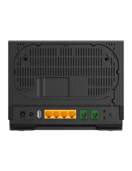 TP-Link AX3000 Dual-Band WiFi 6 XPON Router router inalámbrico Gigabit Ethernet Doble banda (2,4 GHz   5 GHz) Negro
