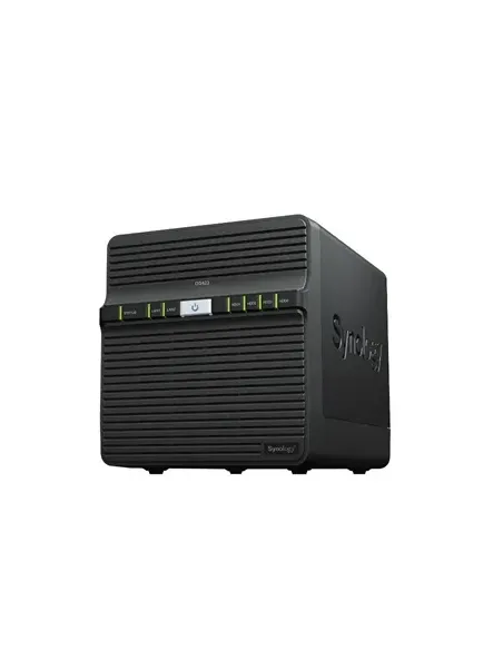 Servidor nas synology disk station ds423 2 gb 4 bahias raid ethernet gigabit