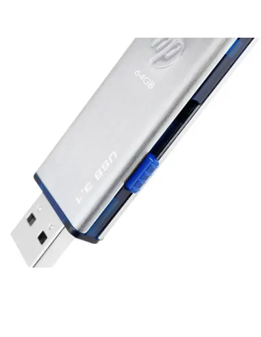 HP x730w unidad flash USB 64 GB USB tipo A 3.2 Gen 1 (3.1 Gen 1) Azul, Acero inoxidable