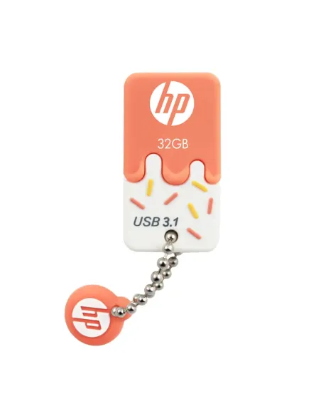 HP x778w unidad flash USB 32 GB USB tipo A 3.2 Gen 1 (3.1 Gen 1) Naranja, Blanco