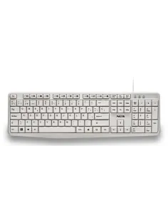 NGS HERITAGE teclado Universal USB QWERTY Español Blanco