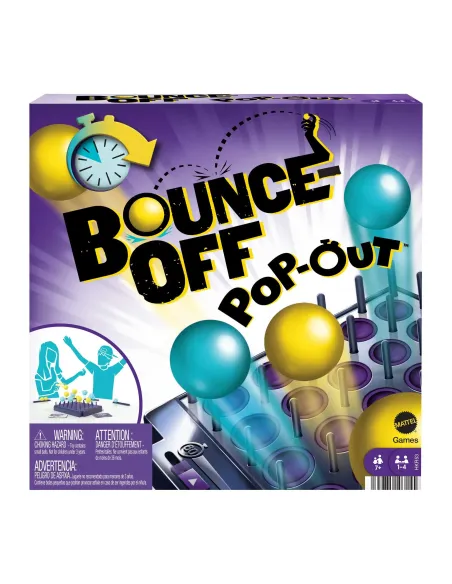 Games HKR53 juego de tablero Bounce-Off Pop-Out Juego de mesa Partido