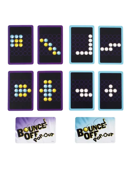 Games HKR53 juego de tablero Bounce-Off Pop-Out Juego de mesa Partido