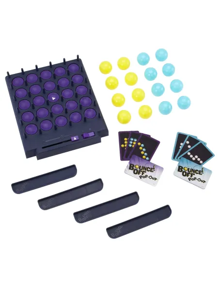 Games HKR53 juego de tablero Bounce-Off Pop-Out Juego de mesa Partido